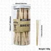 Rökning 100 stycken/burk 110 mm Cigarett Rullpapper Tom Tube Roller Manuell Cigaretter Röktillbehör