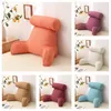 CushionDecorative Pillow Soft Linen Reading Bed Read Sofa Waist Detachable Support s with Armrest 221208