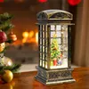 Objets décoratifs Figurines Noël Maison Lampes LED Vent Lumière Arbre Suspendu Pendentif Année Enfants Cadeaux Nuit Chambre Décor 221208