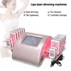 LIPOLIZA LASER LIGO LIGO ŚWIATŁO RZECZYNY LIPOLASER LIPOSUCTION CELLULILE MACHINEK 14PADS