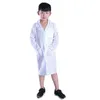 Uniforme di classe speciale di protezione sperimentale per bambini Abiti da laboratorio bianchi per cosplay di scienza