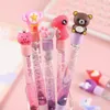 1Pcs 10refill Fancy Gel Pens For Writing Papeleria Aesthetic Cosas Kawaii Parala Escu Stationery Supplies Christmas Pen