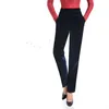 Frauen Hosen 20222 Frauen Cord Warme Gerade Herbst Winter Damen Elastische Taille Casual Pantalon Femme Samt Hosen M246