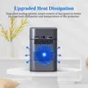 K19 MINI LED Projector Android 9.0 RK3228A Quad-Core Home Cinema Theater Support 480p USB HD Projector