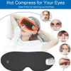 Uyku için Göz Masaj Maskesi Isı Titreşimi ile Şarj Edilebilir Sıkıştırmayı İyileştirebilir Çok İşlevli Masaj Gevşeme Makinesi 221208