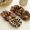 Large Intestine Hairbands Hair Accessories Dots Checked Printed Hair Rope Vintage Sweet Ins Elastic Hair Band