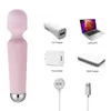 SS23 Vibrator Sex Toys for Women Mini Mini Wireless LED Light AV Wand Massageur Stimulateur rechargeable Men adulte