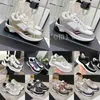 Designer Sneakers Casual Shoes Reflective Shoes Trainers Leisure Shoe Vintage Suede Leather All-Match Stylist Sneaker Patchwork Platform Lace-Up Print