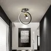 Tavan Işıkları Kapı Koridoru LED Spotlight 220V 17W Nokta Işık Yüzeye Monte Lamba Banyo Mutfak Yatak Odası Kapalı Aydınlatma