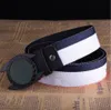 Fashion Stripe Canvas Belts Metal Buckle Men Designers Belt Classic Leisure Multi-Style Letter Waistband Versatile Jeans Waist Belt Gift Accessories