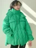 Mulheres Down Parkas Fitaylor Inverno Com Capuz Luz Pena Jaqueta Curta Mulheres 90 Pato Branco Down Quente Grosso Casaco Irregular Cintura Alta Fluffy Outwear 221208