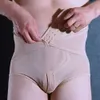 Midja Tummy Shaper Herrkorsett Body Control Trosor Sexiga Sissy Slimmande underkläder High Butt Lifter Shapewear 221208