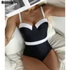 Swim Wear Resado Sexy Push Up One Piece Swimsuit Dailblock Women 2022 Bodie Boding Boding Ai costume da bagno per le donne T221208