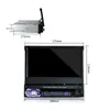 Retractable 1 DIN 7 inch Autoradio Car Stereo Radio MP5 Bluetooth/USB/TF/Aux-in HD Touch Screen Cassette Rear View Camera