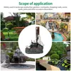 Tuindecoraties Dierlijke standbeeld ornamenten Creatieve hars eend fontein beelden Figurines Lawn Decor voor binnenplaats