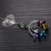 Christmas Decorations DIY Crystal Ornaments Tree Home Festival Pendant Party Octagonal Beads Ring Navidad Gifts 2022