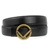 Cintos de designer feminino F Bucket Golden Black Designer Mens Cintur￣o 2.4cm Largura 95 100 105 125cm FAHION BEDTHERTS BELTS Party 2022