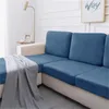 Stol täcker sammet soffa säte kudde täcker elastiska husdjur barn möbler skyddare stretch tvättbara säten avtagbar slipcover spandex