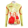 Racingjackor Ilpaladino cykeltröjor för kvinnor långärmad MTB Road Mountain Bike Jersey ridjacka snabb torr andas sportkläder