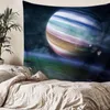 Tapissries Galaxy Hanging Wall Tapestry Universe Hippie Retro Home Decor Yoga Beach Handduk Planet Series målning Tygtyg grossist