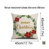 Pillow Hülle Kissen ER Home Modedekoration Wurfkissen Stoff Sofa Kissenbezug Chrismas Colorf Flachs Hochwertige Materialien Drop Dhemf