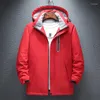 Moda de moda masculina aquecida casaco de parkas masculino ao ar livre jaqueta à prova d'água 2022 Winter Usb Aquecimento Esportes Espinhe sobretocolas quentes