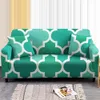 Stuhlhussen Sofa für Wohnzimmer Geometrisch bedruckter Schnittbezug Couch Elastischer Spandex-Möbelschutz 14 Sitzplätze 221208