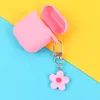 Porte-clés à fleurs de Style coréen, porte-clés de dessin animé pour fille, mignon, couverture d'écouteurs, sac à main, accessoires d'ornement