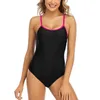 Costumi da bagno Riseado Costumi da bagno sportivi One Piece per le donne Body competitivo 2022 Costumi da bagno da donna solidi New Racer Back Costume da bagno estivo T221208