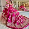 Klassische Cinderella-Kleider mit Tiermotiv, vorne, kurz, hinten, langes, süßes Abendkleid mit Perlenstickerei, Vestidos De 15 Quinceanera 326 326