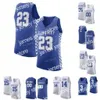 Koszykówka uczelni nosza Nik1 NCAA College Kentucky Wildcats Basketball Jersey 11 Wall 12 Keion Brooks Jr. 12 Miasta 13 Riley Welch 14 Brennan Canada 14 Herro Custom