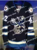 College Hockey draagt ​​NIK1 50 Jack Roslovic Manitoba Moose Jets Hockey Jersey genaaid met aangepast elke naam en nummer 21 Francis Beauvillier 42 Peter Stoykewych