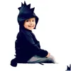 コート恐竜の衣装子供コート春の女の赤ちゃんフーダージャンパーボーイズジャケットディノボーイ服トップ子供服17年ドロップdhra8