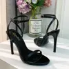 مضخات جديدة أعقاب عالية 2022 Super Fashion Stiletto Women Open Tee Strappy Sendals Sexy Ladies Summer Shoes 7cm 9cm T221209 789