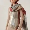 Scarves Luxury Shawl And Wraps Designer Long Pashmina Neckerchief Cashmere Scarf Women