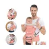 Carriers Slings Backpacks Ergonomic Baby Carrier Infant Kid Hipseat Sling Wrap For Travel Hold Waist Belt Backpack Stool 29 Drop Dhb9S