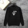 Designer Sweaters Thicken Cardigan Luxury Men and Women High Collar Gradient Jacquard Letters Men's Fashion Paris T Street Long Sleeves