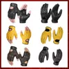 ST872 Motorfietshandschoenen Wintersummer Motocross Beschermingsuitrusting Touchenscherm Handschoenen Handschepen Echte schapenvachthandschoenen Fietsauto Halve vingerhandschoen