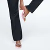 High Pink TARF Clear Rhinestone Heeled Woman Butterfly Sandals Women Transparent Sandals Slingback Sandal T