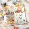 1pcs Garden of Versailles Washi Tape Flower Paper Die Cutting Notes Adhesive Masking Tapes for Diary Album Decoration A7177
