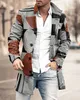 Tasarımcı Erkekler Yün Trençkot Taklit Kürk Yaka Moda Kış İş Uzun Kalın Slim Fit Palto Ceket Parka Erkek Giyim Artı Boyutu 4XL