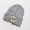 Lu cappelli da esterno moda berretto da yoga toques sport da corsa cappello invernale copricapo ricamo in lana per maglieria lo go