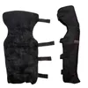 Moto armure 2x genouillères coude Leggings motos Motocross protection réglable gardes cyclisme automne Scooter hommes femmes