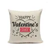 Cuscino San Valentino Copertura Biancheria Per La Festa Nuziale Soggiorno Cuscini Decorativi Fidanzata Housse De Coussin