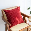 Pillow Case Nordic Light Luxury Colorful Three-Dimensional Plant Flower Embroidered Home Decoration Sofa Cushion Cover