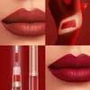 LIVIS Matte Liquid Lipstick Beted Lings Długotrwałe, nietknięte szklanki wodoodpornego Wodoodporne Wysoki Pigmentacja Velvet Lipgloss R3MF