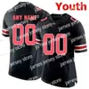 Vêtements de football universitaire américain Nik1 cousu personnalisé 32 Jack Tatum 33 Master Teague III 33 Zach Harrison 36 Chris Spielman Ohio State Buckeyes College Youth Jersey