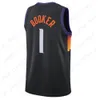 Phoenix''Suns'1 Devin Booker Maglia da basket lebron James Harden Ja Morant Ball Donovan Mitchell Luka Doncic Kyrie Irving Jimmy Butler Wade