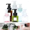 Storage Bottles 250ml/450ml/650ml Foam Pumps Bottle Manually Press Soap Foaming Mousses Liquid Dispensers Household M56