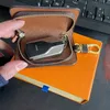 Mode Schlüsselanhänger Schnalle Tasche Liebhaber Auto Schlüsselanhänger Handgefertigte Leder Designer Schlüsselanhänger Männer Frauen Tasche Anhänger Zubehör 4 Farbe